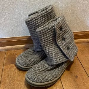 Ugg Grey Cardi Boot
